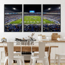 Kroger Field Canvas Wall Art - Kentucky Stadium Wall Art