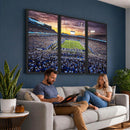 Kroger Field Wall Art Print - Kentucky Stadium Wall Art