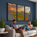 Chicago Wrigley Field Wall Art Canvas Print – Iconic