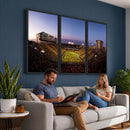 Iowa Hawkeyes Kinnick Stadium Wall Art Canvas Print, Framed