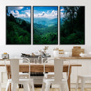 Tropical Jungle Wall Art Canvas Print – Framed Lush Valley by MyGreatCanvas | Canvas Wall Art Prints | Photo Prints & Wall Decor
