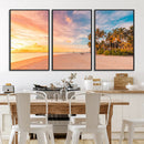 Tropical Beach Wall Art Canvas Print – Framed Palm Trees by MyGreatCanvas | Canvas Wall Art Prints | Photo Prints & Wall Decor