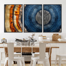 Abstract Tree Rings Wall Art Canvas Print – Modern Wood by MyGreatCanvas | Canvas Wall Art Prints | Photo Prints & Wall Decor