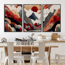 Abstract Mountain Wall Art – Framed Vibrant Landscape Canvas by MyGreatCanvas | Canvas Wall Art Prints | Photo Prints & Wall Decor