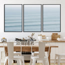 Ocean Waves Wall Art Canvas Print – Framed Solo Surfer Wave