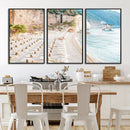 Beach Wall Art Canvas Print – Framed Coastal Seascape Summer by MyGreatCanvas | Canvas Wall Art Prints | Photo Prints & Wall Decor