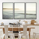 Coastal Cliffs Wall Art Canvas Print – Misty Ocean Seascape