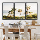 California Coast Palm Trees Wall Art Canvas Print – Framed by MyGreatCanvas | Canvas Wall Art Prints | Photo Prints & Wall Decor