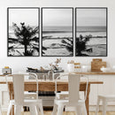 Tropical Coastline Wall Art Canvas Print – Framed Palm Trees by MyGreatCanvas | Canvas Wall Art Prints | Photo Prints & Wall Decor