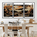 Modern Japanese Wall Art Canvas Print – Framed Abstract by MyGreatCanvas | Canvas Wall Art Prints | Photo Prints & Wall Decor