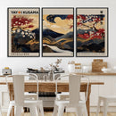 Modern Japanese Wall Art Canvas Print – Framed Abstract by MyGreatCanvas | Canvas Wall Art Prints | Photo Prints & Wall Decor