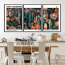 Modern Japanese Wall Art Canvas Print – Framed Abstract