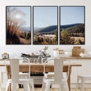 Rustic Landscape Wall Art Canvas Print – Serene Valley Scene