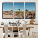 Joshua Tree Wall Art Canvas Print – Framed Desert Landscape