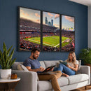 Chicago Bears Soldiers Field Wall Art Canvas Print – Framed