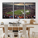 Chicago Bears Soldiers Field Wall Art Canvas Print – Framed by MyGreatCanvas | Canvas Wall Art Prints | Photo Prints & Wall Decor