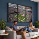 Chicago Bears Soldiers Field Wall Art Canvas Print – Framed