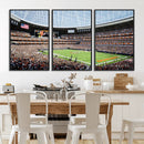 Chicago Bears Soldiers Field Wall Art Canvas Print – Framed