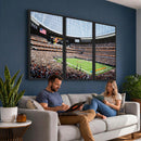 Chicago Bears Soldiers Field Wall Art Canvas Print – Framed