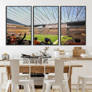 Cleveland Browns Stadium Wall Art Canvas Print – Framed NFL