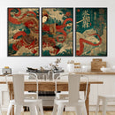 Tsukioka Yoshitoshi Samurai Wall Art – Japanese Katana by MyGreatCanvas | Canvas Wall Art Prints | Photo Prints & Wall Decor