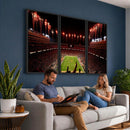 Tennessee Neyland Stadium Wall Art, Sports Arena Canvas