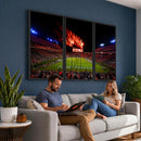 Jordan-Hare Football Stadium Wall Art Canvas Print, Football