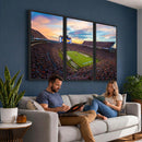 Jordan-Hare Stadium Wall Art Canvas Print, Football Stadium