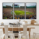 Green Bay Packers Lambeau Field Stadium Wall Art Canvas by MyGreatCanvas | Canvas Wall Art Prints | Photo Prints & Wall Decor