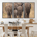 Wild Elephant Wall Art Canvas Print by MyGreatCanvas | Canvas Wall Art Prints | Photo Prints & Wall Decor