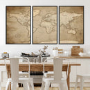 Colorful Watercolor World Map Canvas Wall Art – Framed by MyGreatCanvas | Canvas Wall Art Prints | Photo Prints & Wall Decor