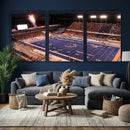 Boise State Stadium Large Wall Art Canvas Print for Living by MyGreatCanvas | Canvas Wall Art Prints | Photo Prints & Wall Decor