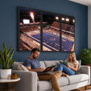 Boise State Stadium Large Wall Art Canvas Print for Living