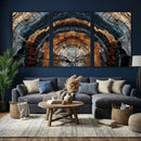 Abstract Wood Grain Canvas Print, Tree Ring Pattern Wall by MyGreatCanvas | Canvas Wall Art Prints | Photo Prints & Wall Decor