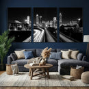 Atlanta Skyline Wall Art Canvas Print, Atlanta Downtown by MyGreatCanvas | Canvas Wall Art Prints | Photo Prints & Wall Decor