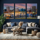 Baltimore Skyline Wall Art Canvas Print, Baltimore Downtown by MyGreatCanvas | Canvas Wall Art Prints | Photo Prints & Wall Decor