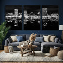 Baltimore Skyline Wall Art Canvas Print, Baltimore Downtown by MyGreatCanvas | Canvas Wall Art Prints | Photo Prints & Wall Decor