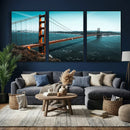 Golden Gate Bridge Wall Art Canvas Print – San Francisco by MyGreatCanvas | Canvas Wall Art Prints | Photo Prints & Wall Decor