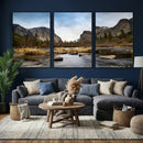 Yosemite Valley Mountain Landscape Wall Art Canvas Print, by MyGreatCanvas | Canvas Wall Art Prints | Photo Prints & Wall Decor