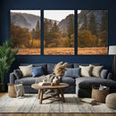 Yosemite Valley Autumn Forest Landscape Wall Art Canvas by MyGreatCanvas | Canvas Wall Art Prints | Photo Prints & Wall Decor