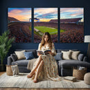 Auburn Stadium Sunset Wall Art Canvas Print, Jordan Hare by MyGreatCanvas | Canvas Wall Art Prints | Photo Prints & Wall Decor