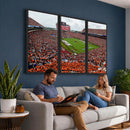 Auburn Stadium Wall Art Canvas Print, Jordan Hare Stadium
