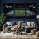 Detroit Lions Stadium Wall Art Canvas Print, Football Field by MyGreatCanvas | Canvas Wall Art Prints | Photo Prints & Wall Decor