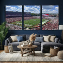 Georgia Bulldogs Stadium Wall Art Canvas Print, Sanford by MyGreatCanvas | Canvas Wall Art Prints | Photo Prints & Wall Decor