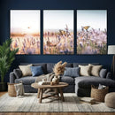 Lavender Field Wall Art Canvas Print, Butterfly Floral by MyGreatCanvas | Canvas Wall Art Prints | Photo Prints & Wall Decor