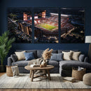 Oklahoma Memorial Stadium - Gaylord Memorial Stadium Wall by MyGreatCanvas | Canvas Wall Art Prints | Photo Prints & Wall Decor
