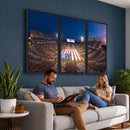Oklahoma Sooners Memorial Stadium Wall Art Canvas Print,