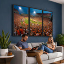Clemson Tigers Memorial Stadium Wall Art Canvas Print