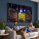 Oklahoma Memorial Stadium Wall Art Canvas Print – Oklahoma