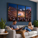 Oklahoma Memorial Stadium Wall Art Canvas Print – Oklahoma